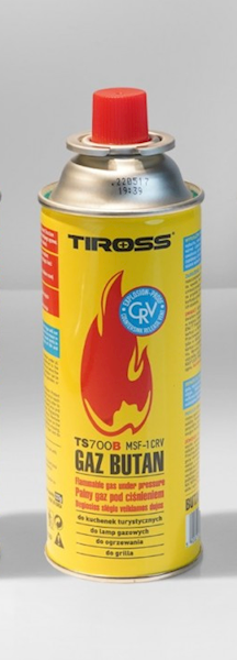 GAZ BUTAN TIROSS TS700B CEMPING 400ML