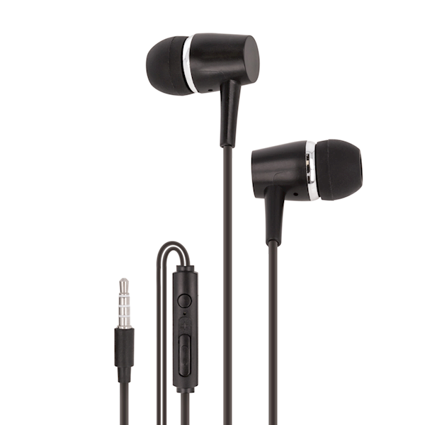 SŁUCHAWKI PRZEWODOWE MAXLIFE MXEP-02 CZARNE