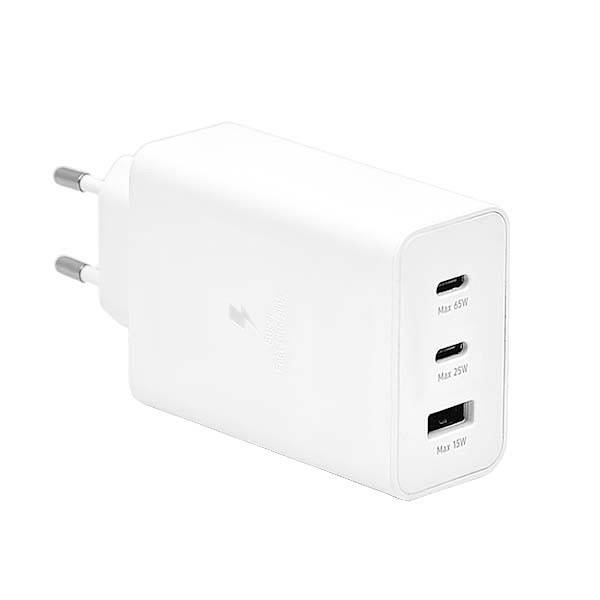 ŁADOWARKA SIECIOWA 65W QC i PD BIAŁA