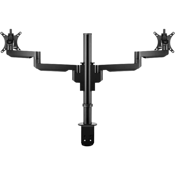 Galaxy double monitor arm - Black