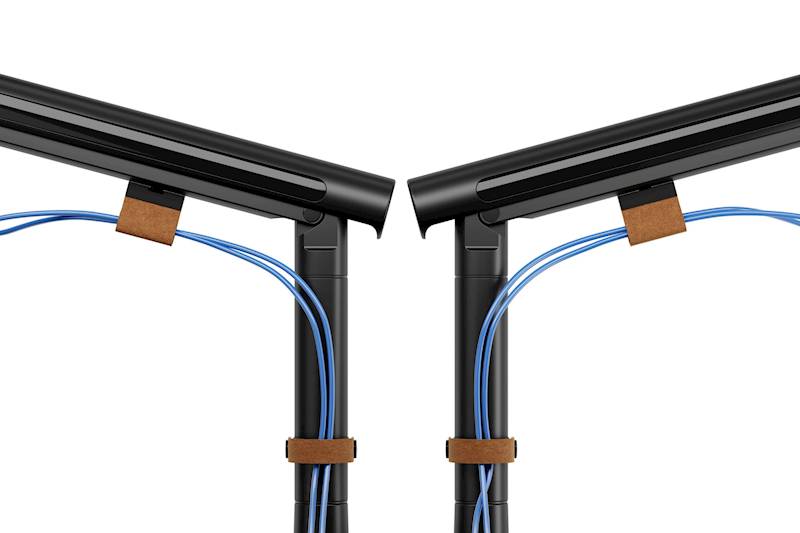 Smartview double monitor arm - Black