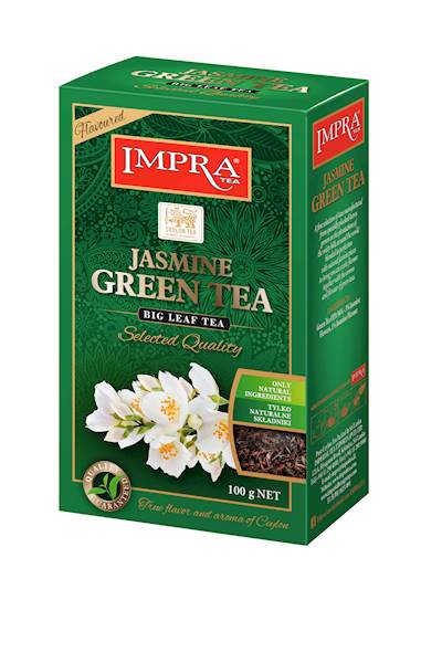 IMPRA LIŚĆ JAŚMIN GREEN 100g*30