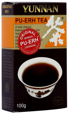 YUNNAN LIŚĆ P 901 PU ERH 100g*72