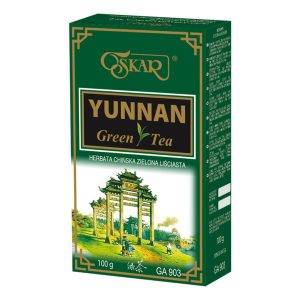 OSKAR LIŚĆ YUNNAN GA 903 GREEN 100g*4/48