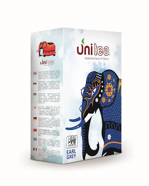 UNITEA LIŚĆ E.GREY 100g*36 słoń