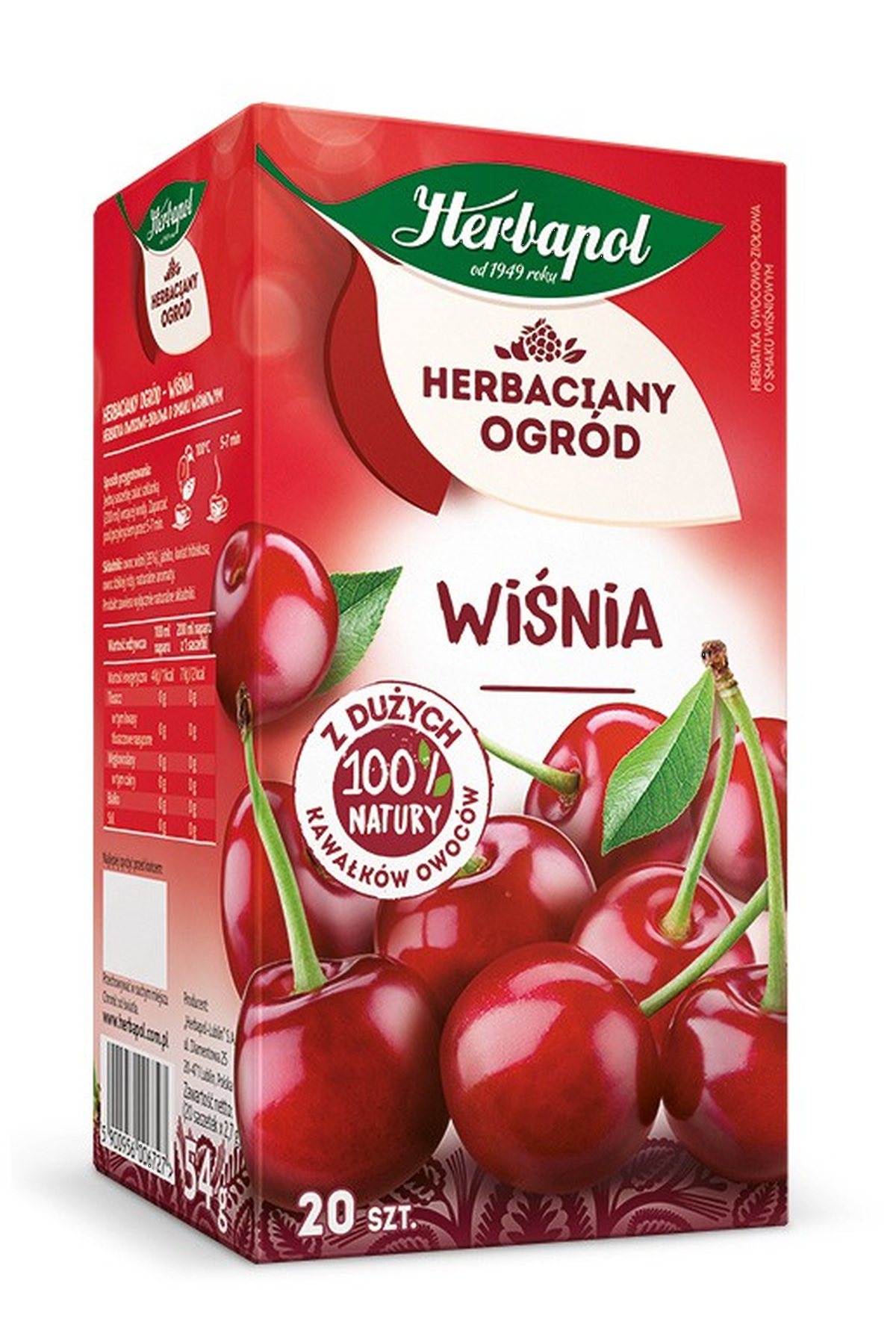 HERBAPOL EX HO WIŚNIA 20/2g*10