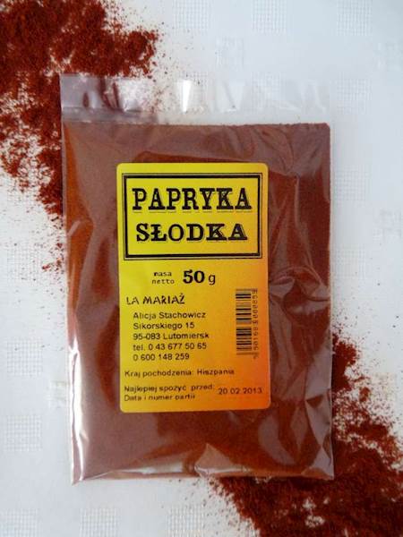 HF MARIAŻ PAPRYKA WĘDZONA OSTRA 30g*10