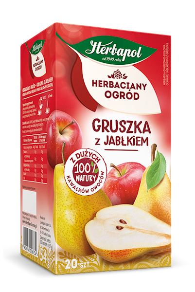 HERBAPOL EX HO GRUSZAK JABŁKO 20/3g*10