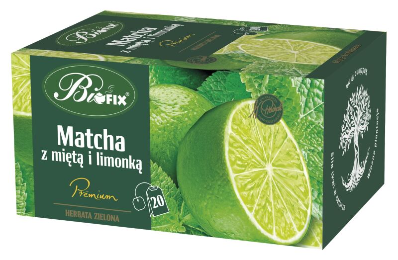 BIFIX EX PREMIUM  ZIELONA MATCH MIĘTA LIMONKA  20/2g*10