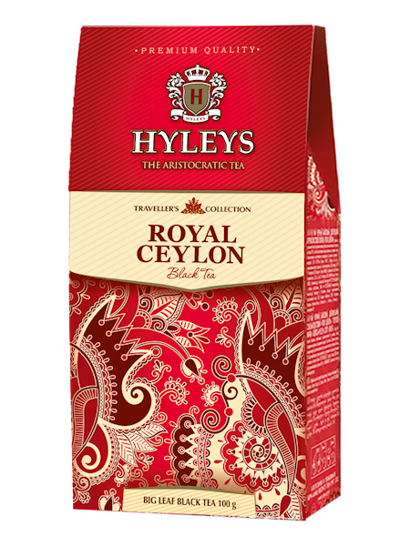 HYLEYS TRAV.KARTON  ROYAL CEYLON 100g*12