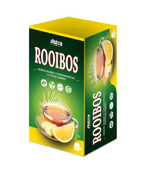 ASTRA EX ROOIBOS CYTRYNA IMBIR 20/1,5g*6