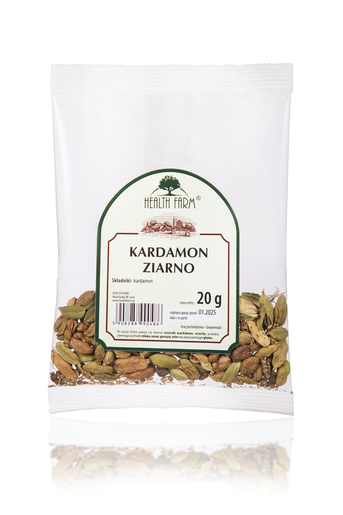 HF KARDAMON ZIARNO 20g*10