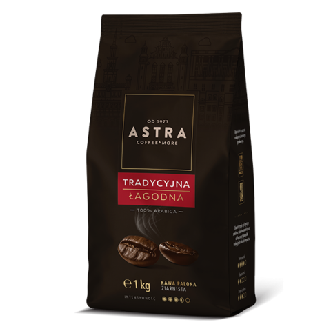 ASTRA KAWA ZIARNISTA TRADYCYJNA 1kg*8