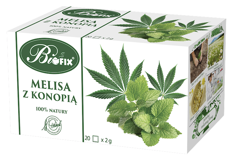 BIFIX EX.ZIOŁ.MELISA KONOPIA 20/2g*10