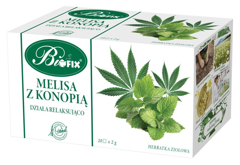 BIFIX EX.ZIOŁ.MELISA KONOPIA 20/2g*10