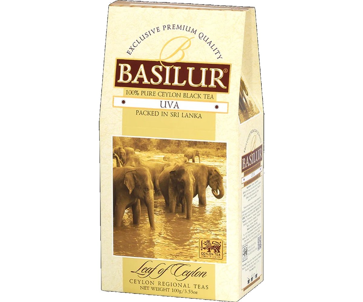 BASILUR LIŚĆ UVA 100g*12