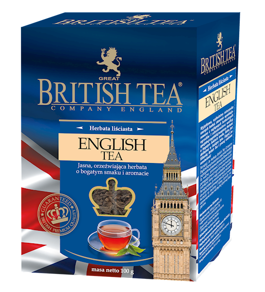 BRITISH TEA LIŚĆ 100g*12