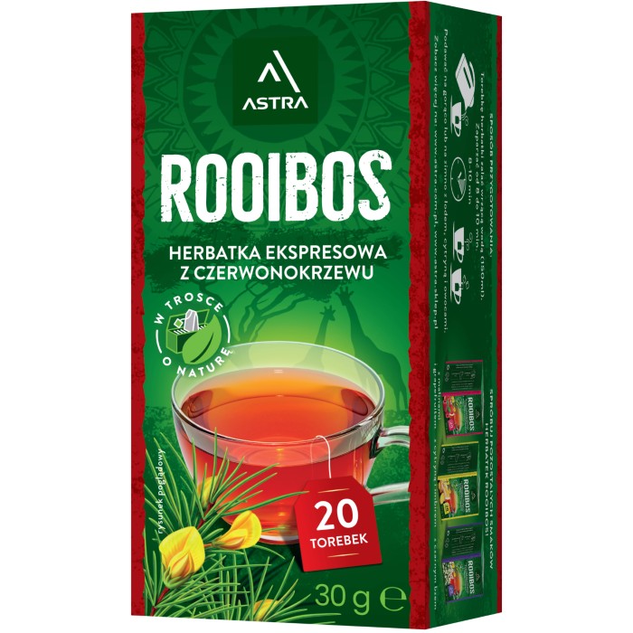 ASTRA EX ROOIBOS 20/1,5g*6
