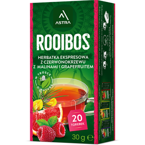 ASTRA EX ROOIBOS MALINA GARPEFRUIT 20/1,5g*6