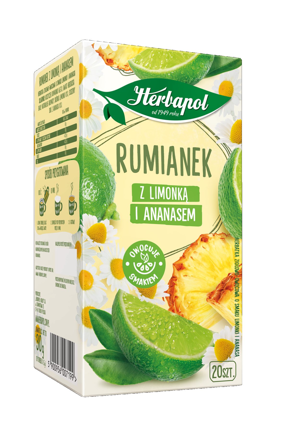 HERBAPOL EX RUMIANEK LIMOKA ANAN 20/1,5g*12