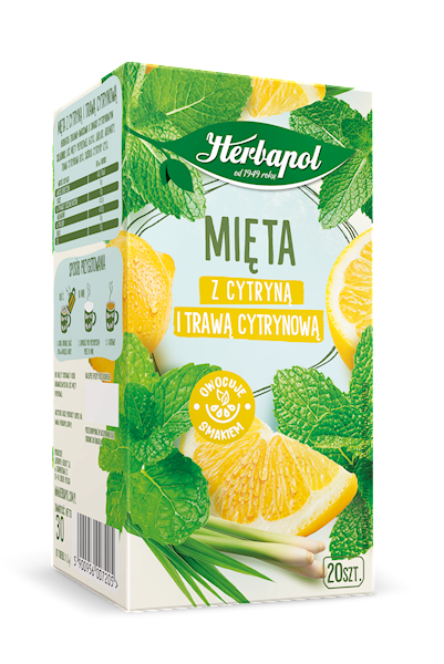 HERBAPOL EX MIĘTA CYTRYNA TRAWA CYT 20/1,5g*12