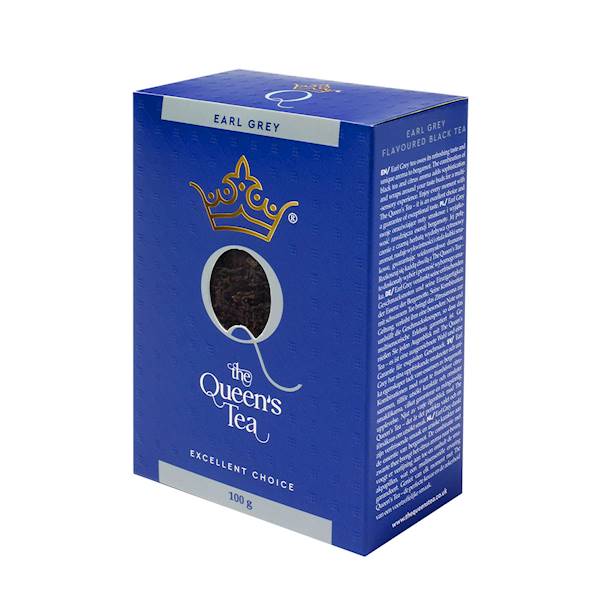 QUEENS LIŚĆ ENGLISH EARL GREY 100g*20