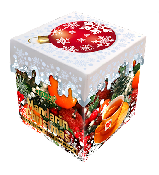 LIRAN św CHRISTMES MANDARIN LIŚĆ 40g*48 L221