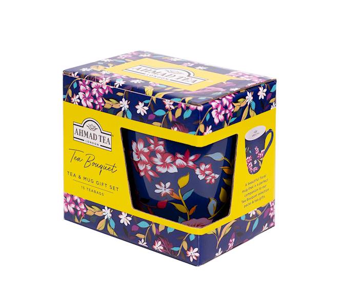 AHMAD EX BOUQUET FILLED MUG 3x5/2g*18 kubek
