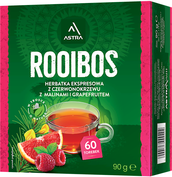 ASTRA EX ROOIBOS MALINA GARPEFRUIT 60/1,5g*6