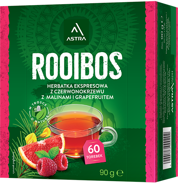 ASTRA EX ROOIBOS MALINA GARPEFRUIT 60/1,5g*6