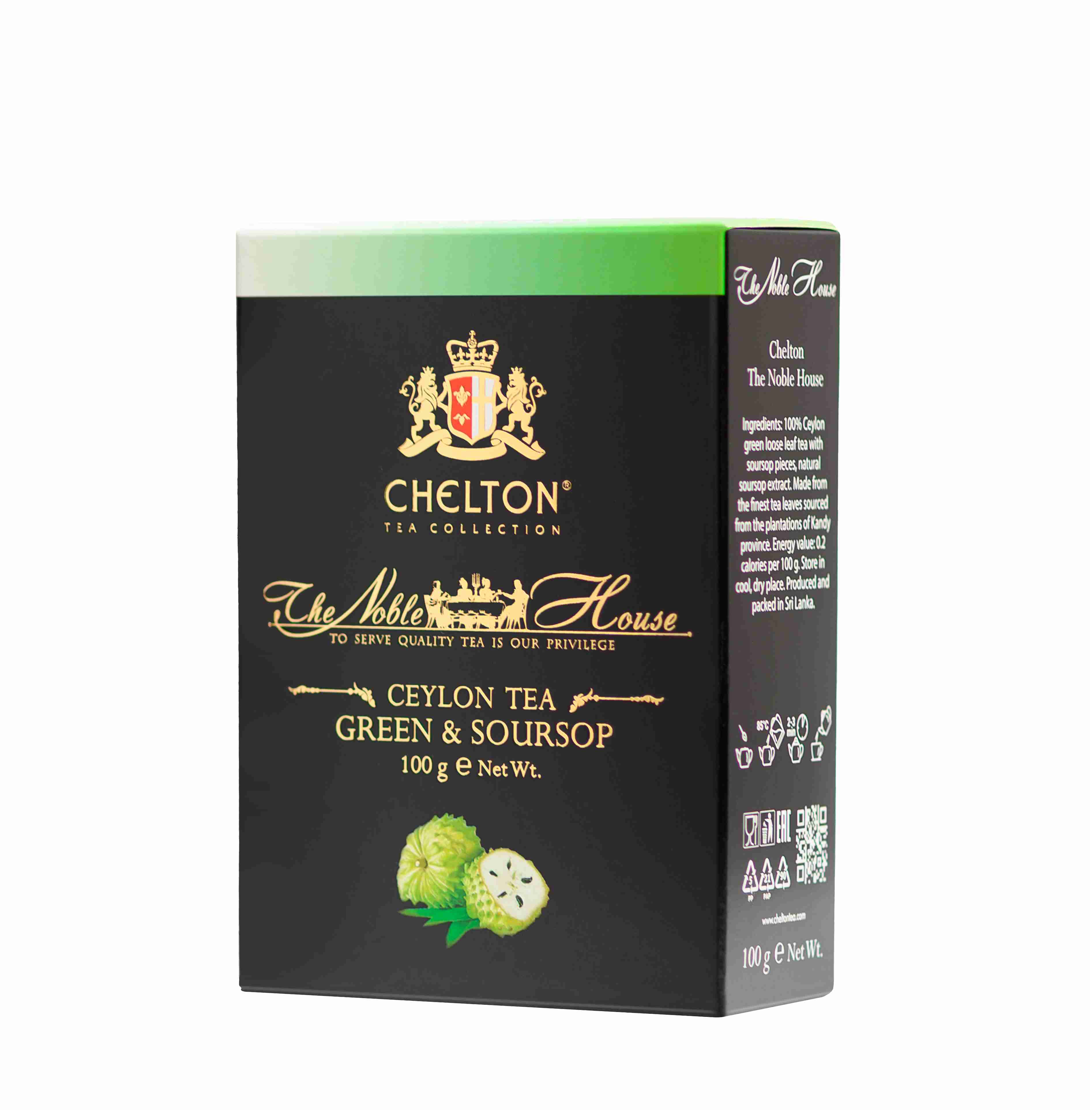 CHELTON LIŚĆ NOBEL GREEN WITH SOURSUP 100g*24