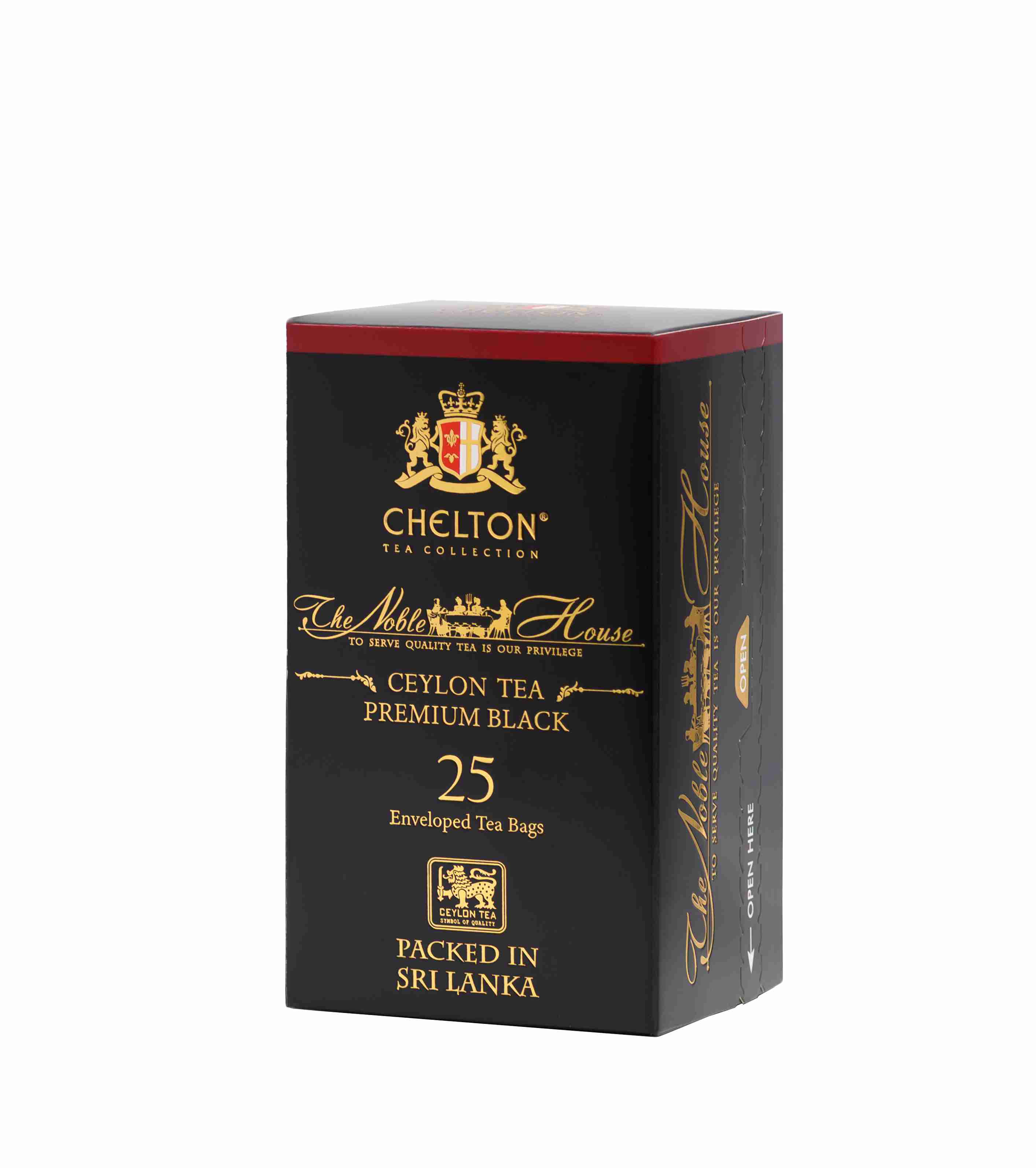 CHELTON EX NOBEL H CEYLON BLACK  25/2g*36