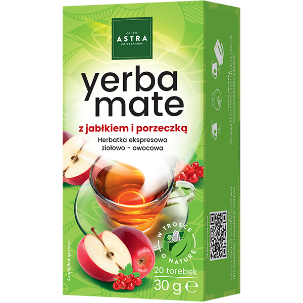 ASTRA EX YERBA MATE Z JABŁKIEM I PORZ. 20/1,5g*6