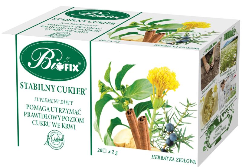 BIFIX EX.STABILNY CUKIER.20/2g*10