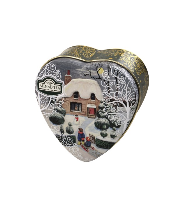 AHMAD LIŚĆ SMALL HEART E.GREY 30g*24 puszka serce