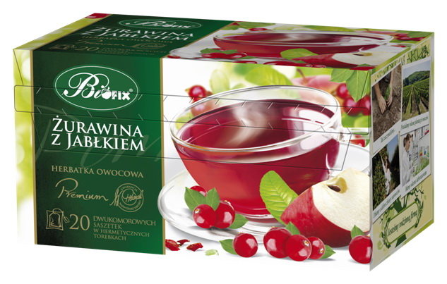 BIFIX EX PREMIUM JABŁ ŻURAWINA 20/2g*10