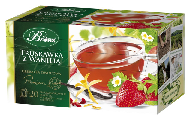 BIFIX EX PREMIUM TRUSKAWKA VANILIA 20/2g*10