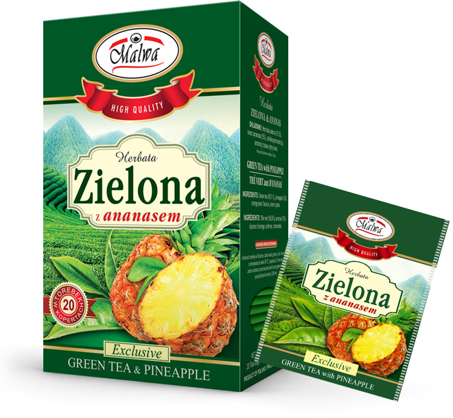 MALWA EX ZIELONA Z ANANASEM 20/1,5g*10