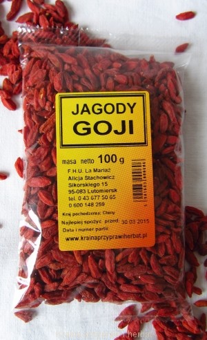 MARIAŻ GOJI JAGODA 100g*10