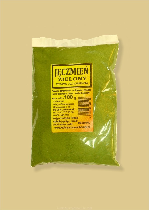 MARIAŻ JĘCZMIEŃ ZIELONY 100g*10