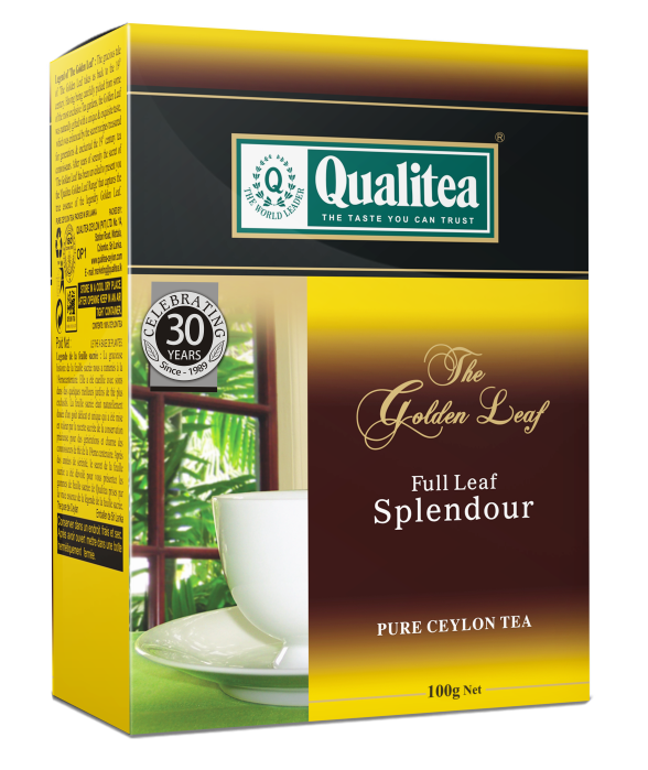 QUALITEA LIŚĆ GOLDEN  SPLENDOUR 100g*100
