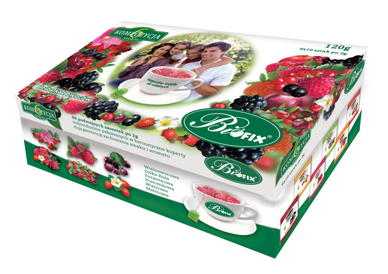 BIFIX EX KOMPOZYCJA 6 HERBAT ZIOŁOWYCH 60/2g*9