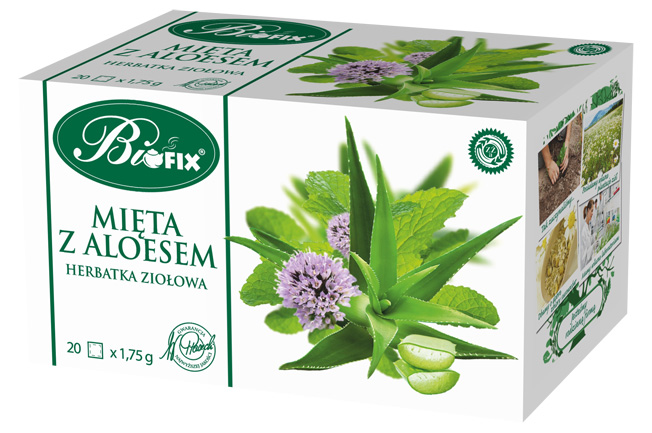 BIFIX EX.ZIOŁ.MIĘTA Z ALOESEM 20/1,75g*10