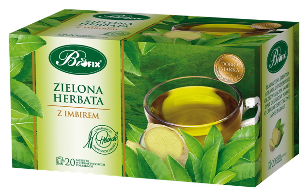 BIFIX EX.ZIELONA Z IMBIREM 20/2g*10
