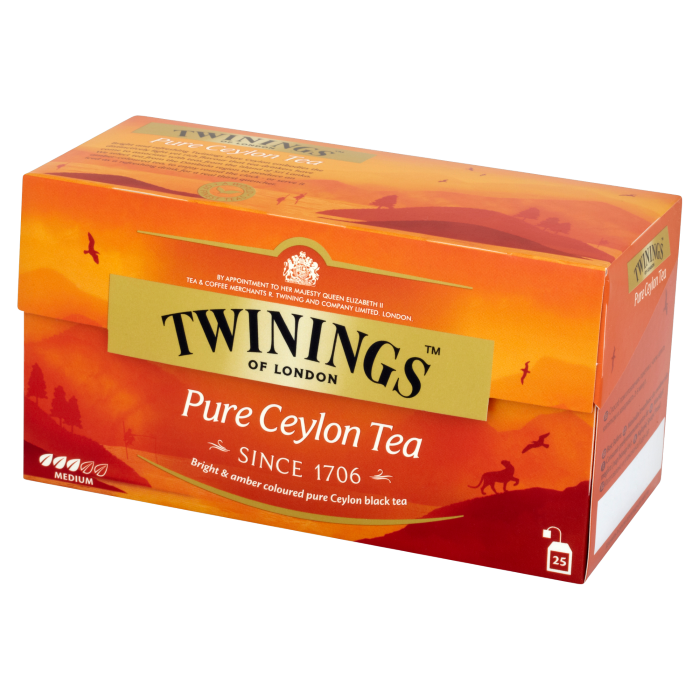 TWININGS EX CEYLON ORANGE 25/2g*12