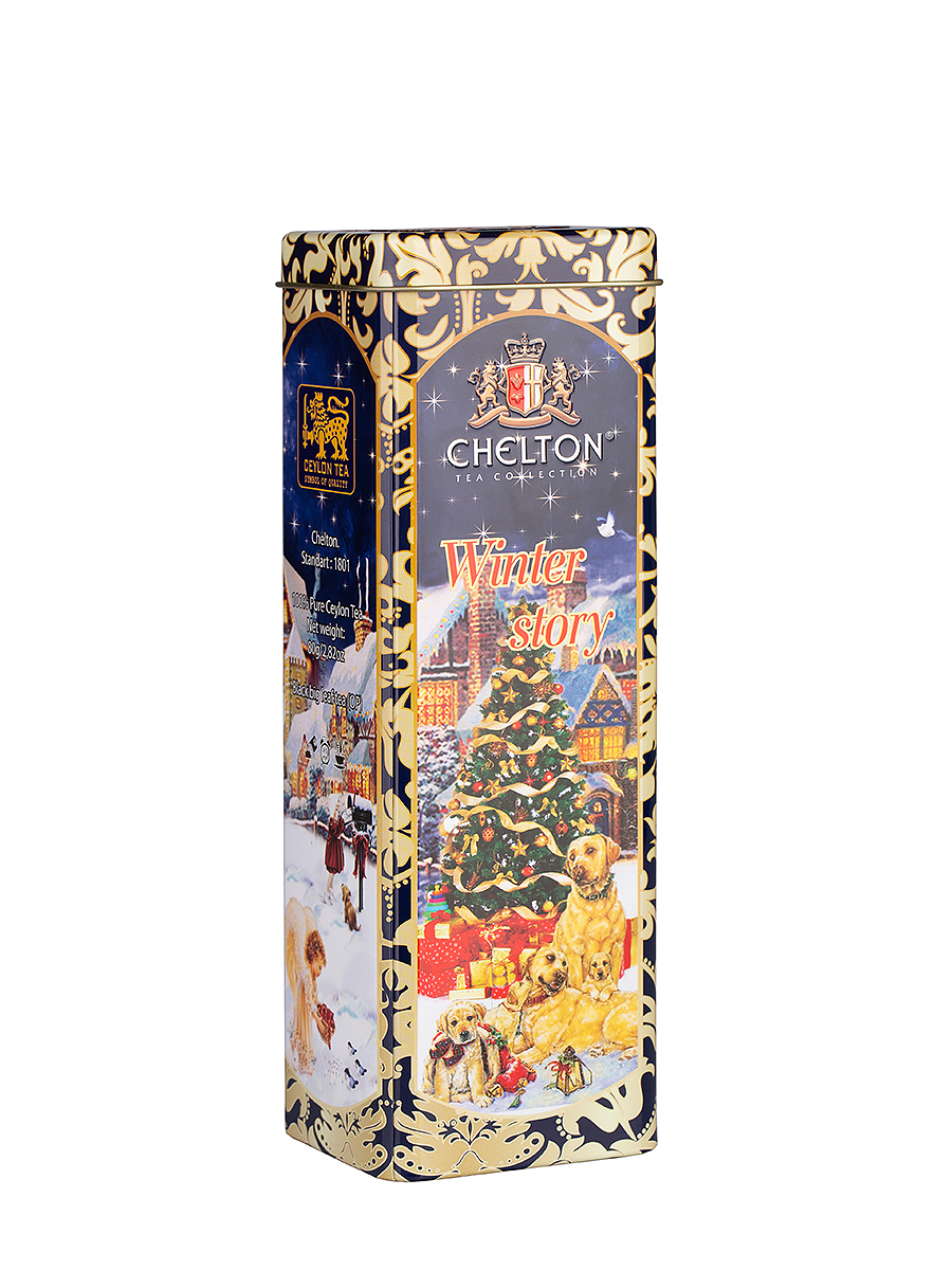 CHELTON LIŚĆ św PUSZKA WINTER STORY 80g*16