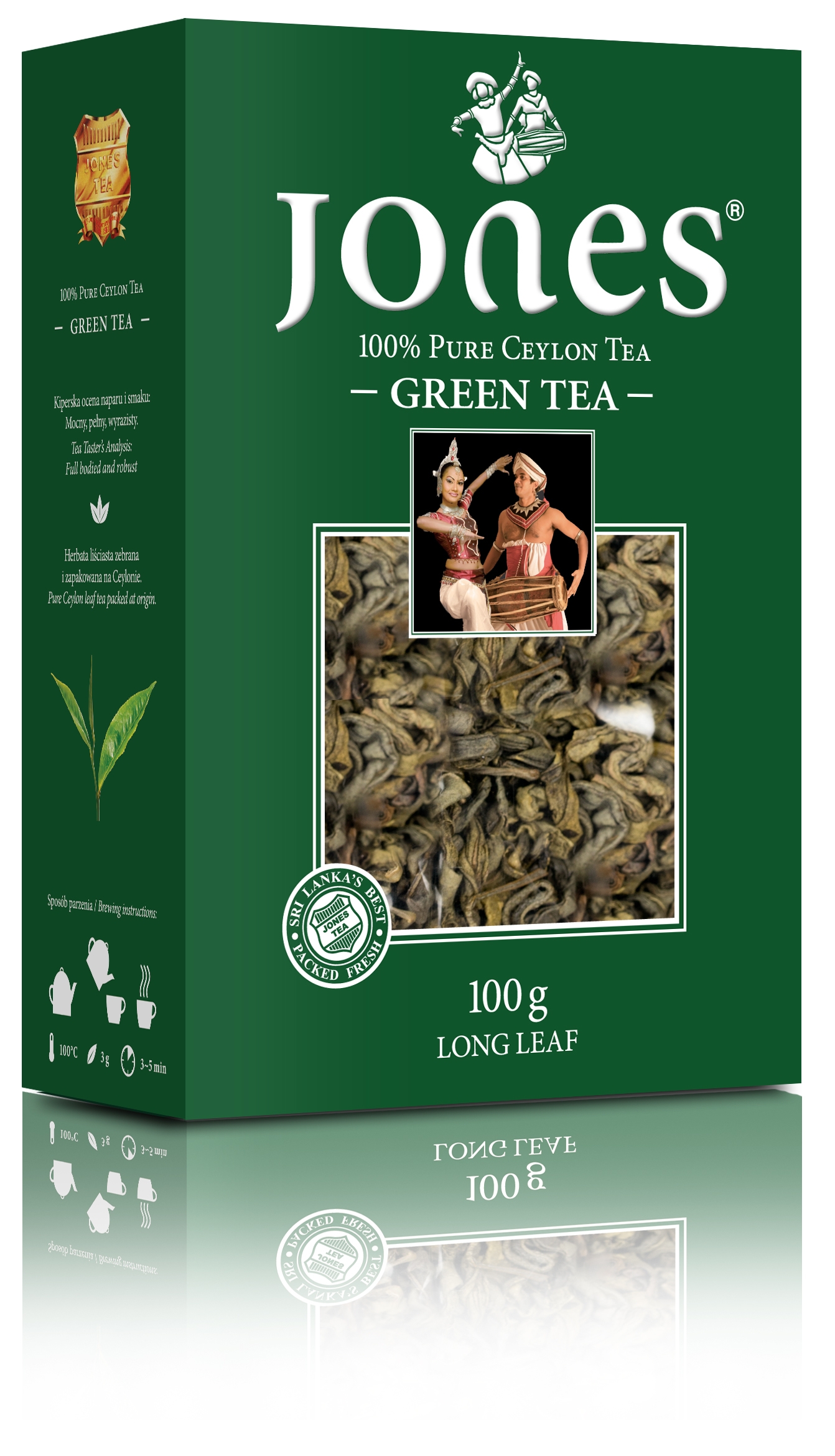 VIVI LIŚĆ JONES GREEN 100g*12
