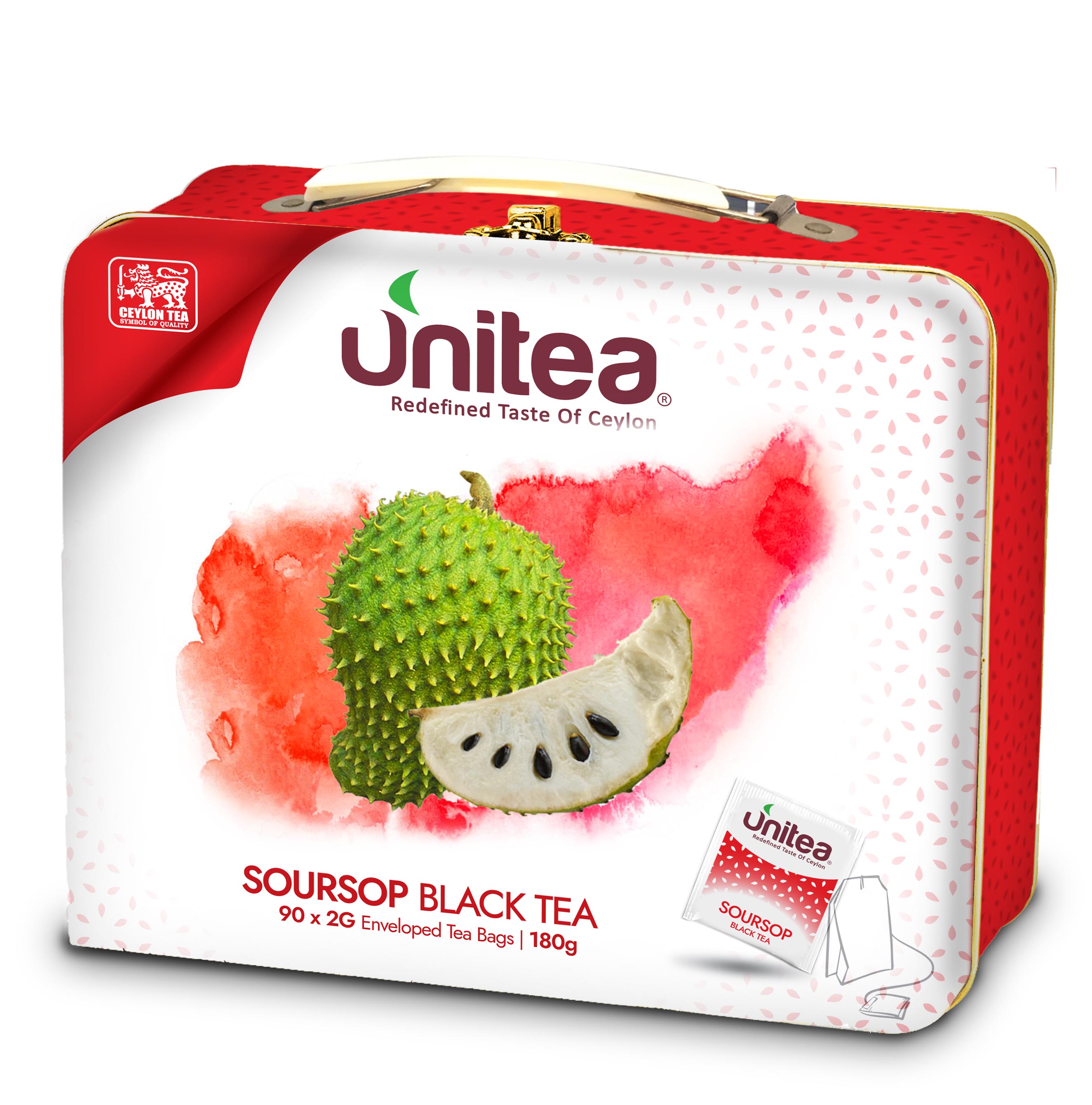UNITEA EX LUNCH BOX SOURSOP BLACK 90/2g*12