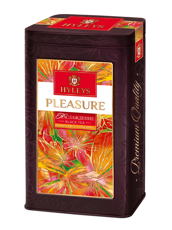 HYLEYS PUSZ.LIŚĆ PLEASURE BLACK 80g*16