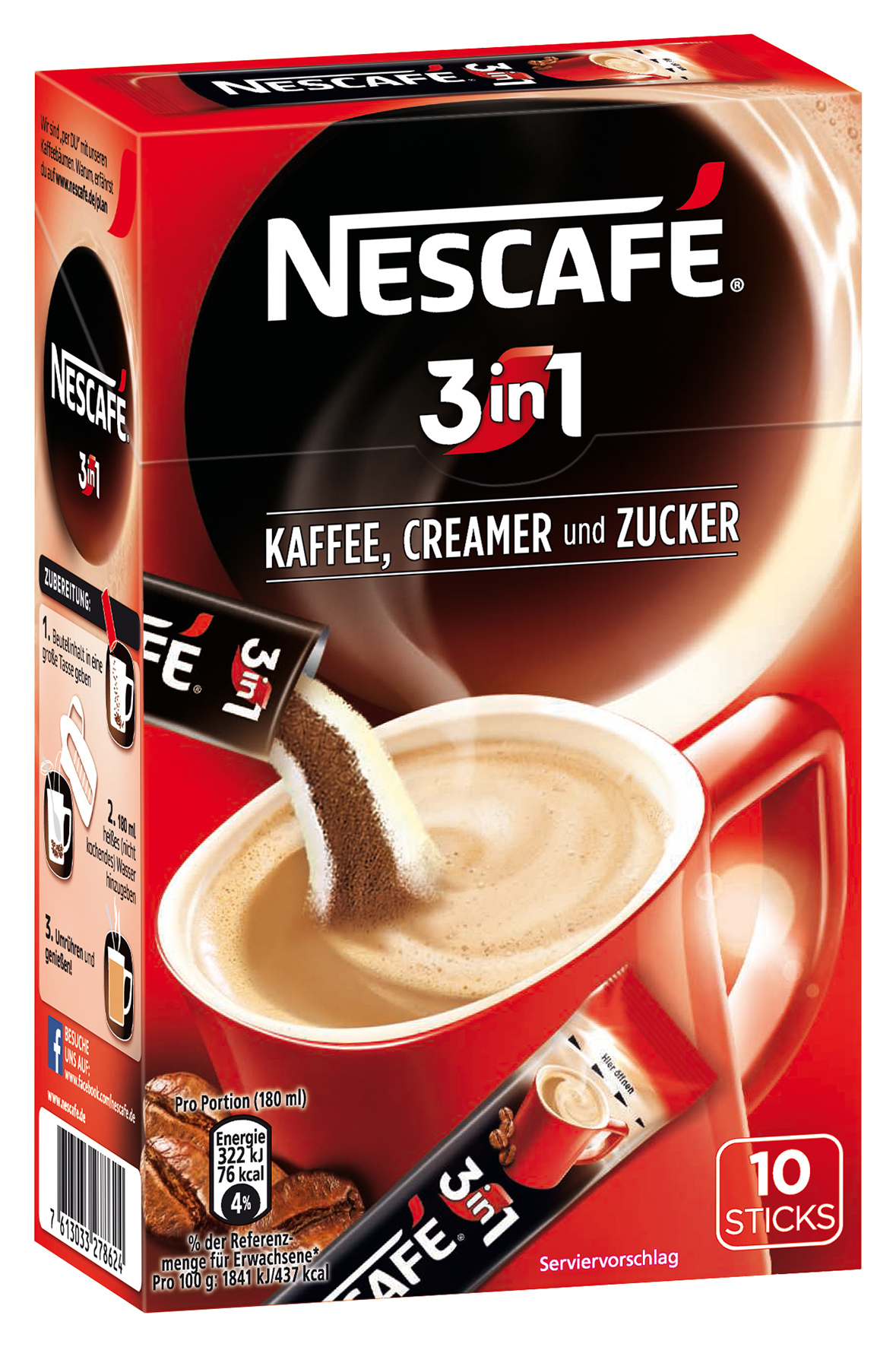 NESCAFE 3 W 1  24/16.5g* 
